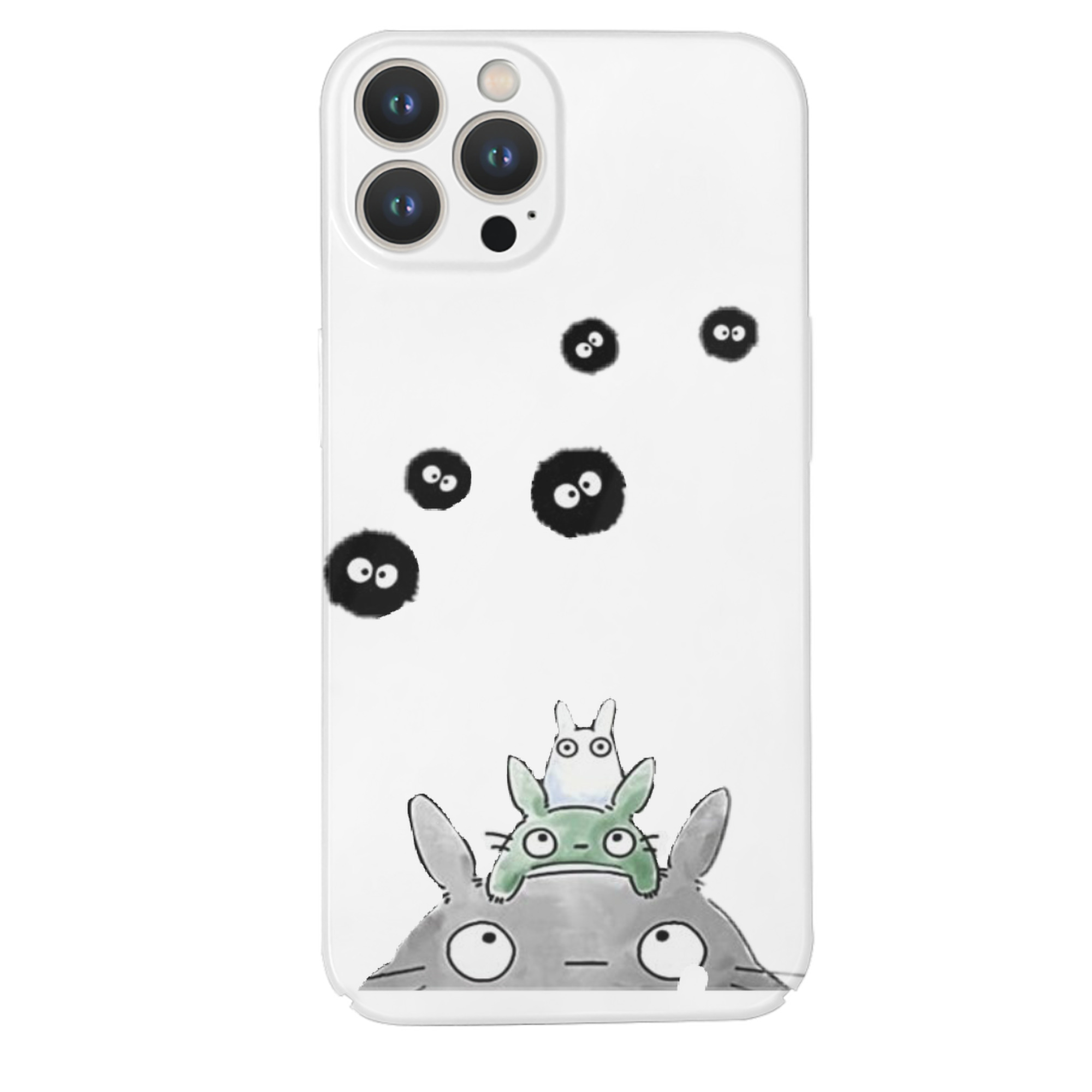 （画像用） となりのトトロ 草壁メイ 草壁サツキ My Neighbor Totoro Satsuki Kusakabe Mei Kusakabe 【iPhone 14シリーズ対応】ハードケース